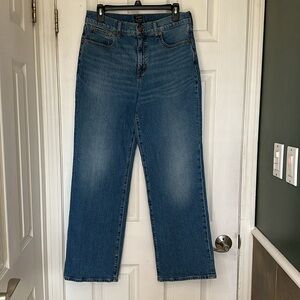 J Crew Full Length Wide Leg Jean Size 29